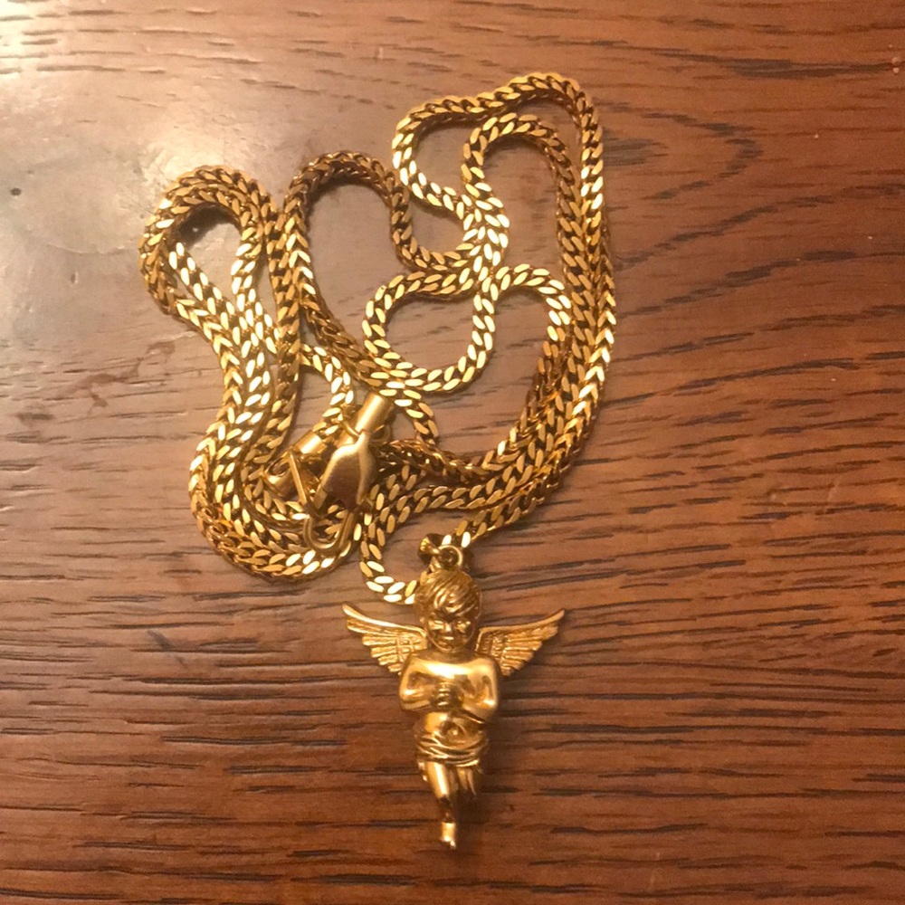 Gold necklace